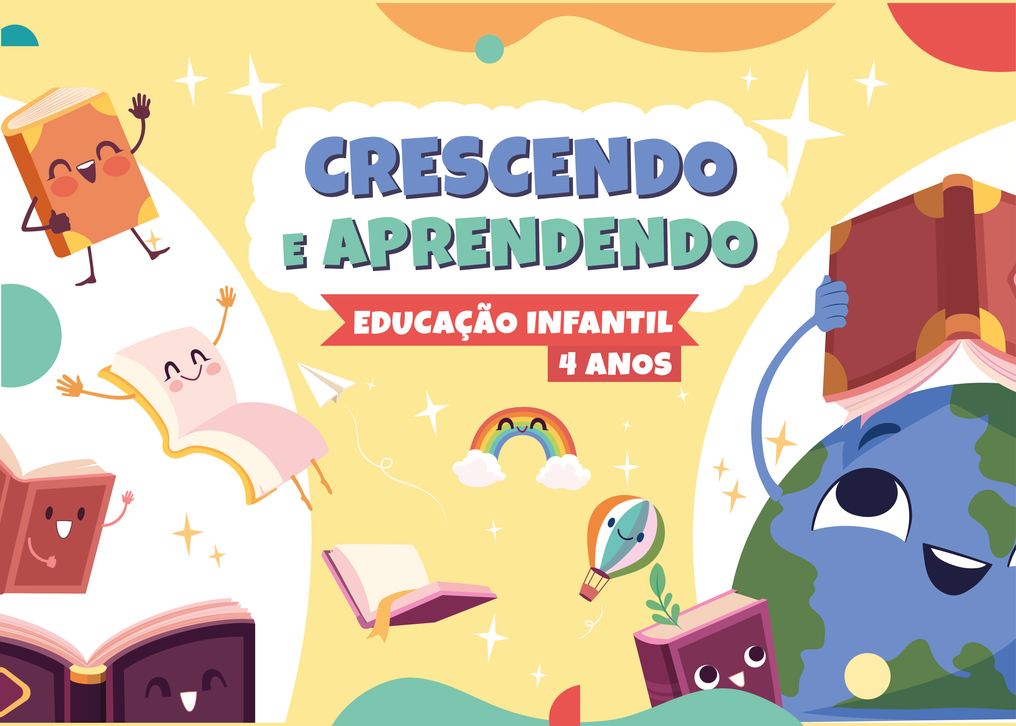 Capa Crescendo e Aprendendo – Educação Infantil 4 anos