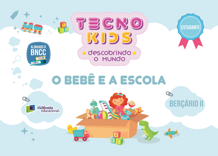 Capa TecnoKids O Bebê e a Escola – Berçário II